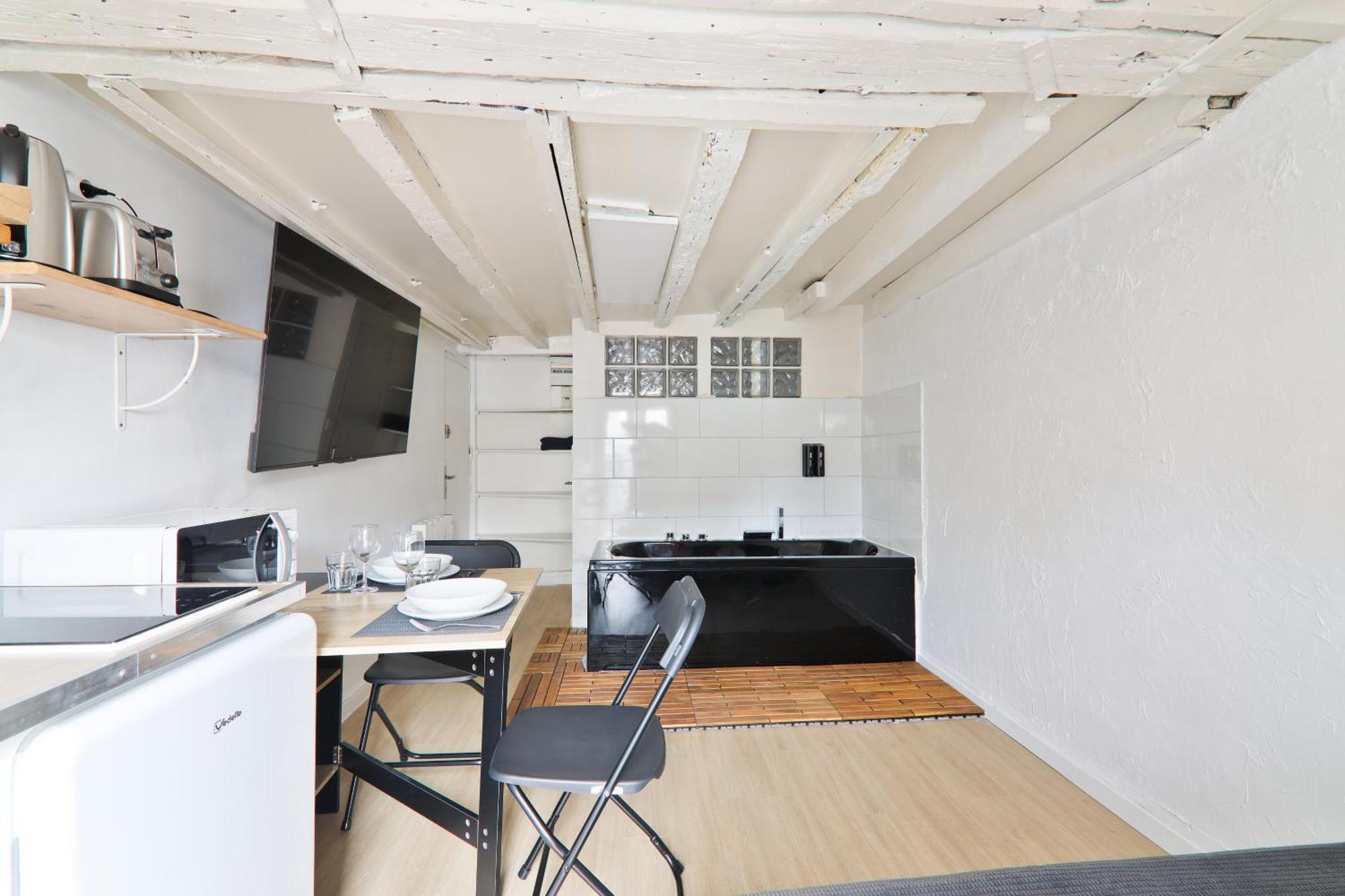 Studio Appartement Quartier Saint-Michel Notre-Dame 3 Free Netflix Paris Bagian luar foto